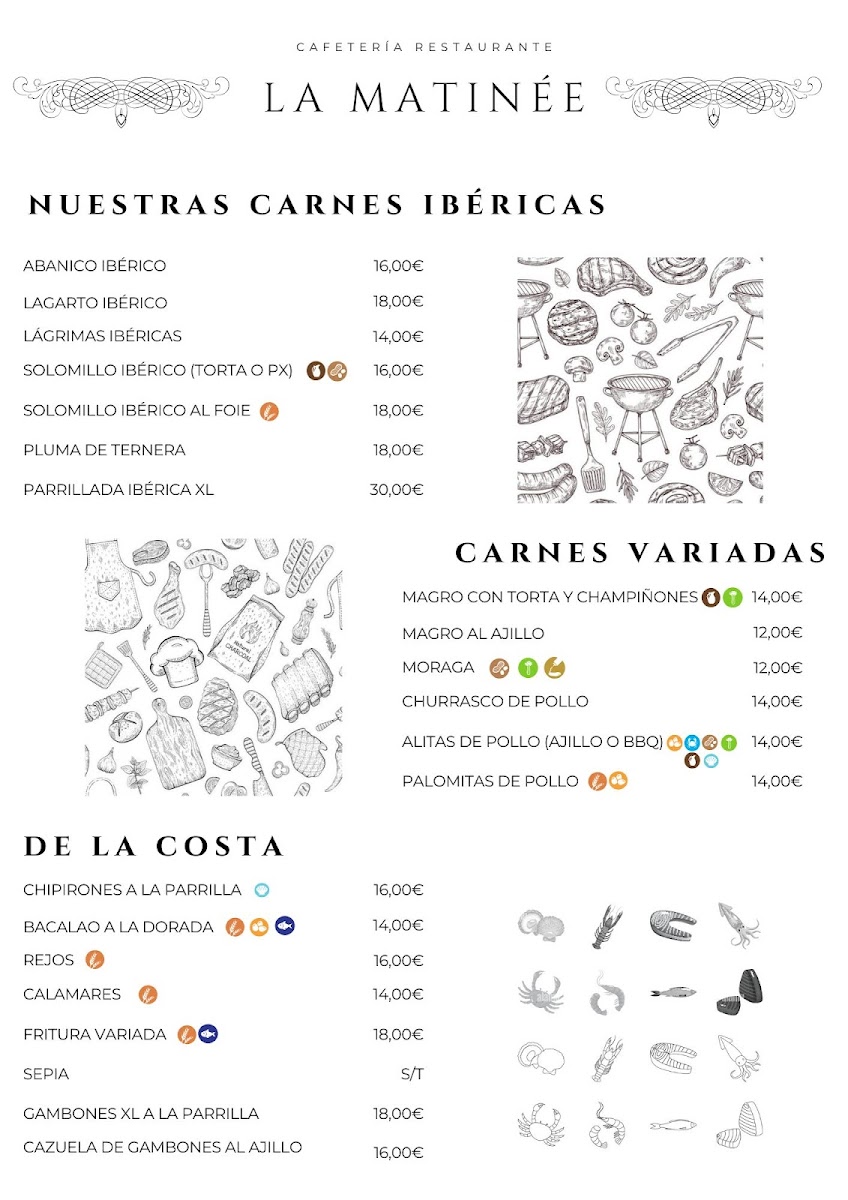 Menu Cafeteria La Matinee-3