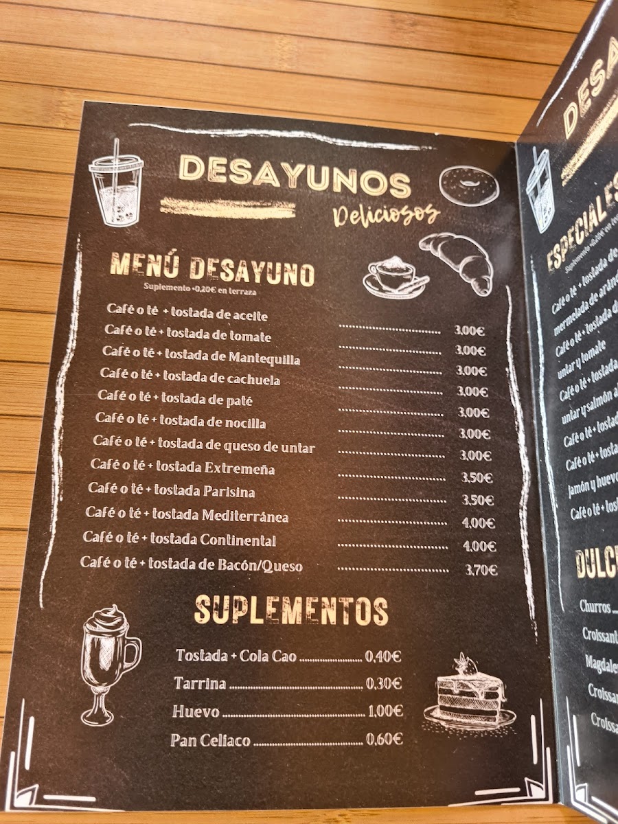 Menu Cafeteria La Matinee-4